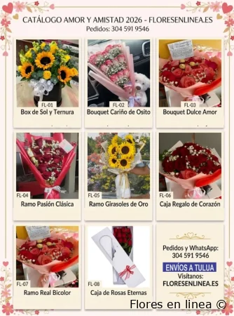 Deslumbra en el Día de Amor y Amistad con un ramo de flores